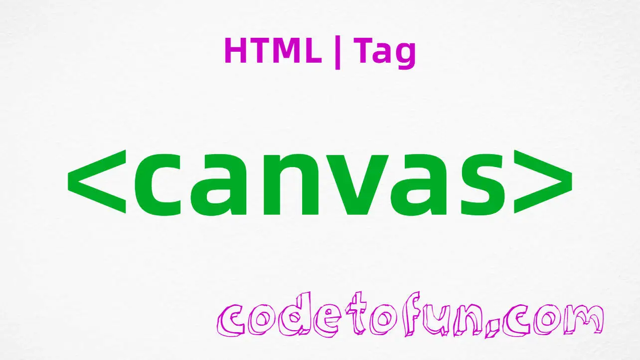 HTML canvas Tag