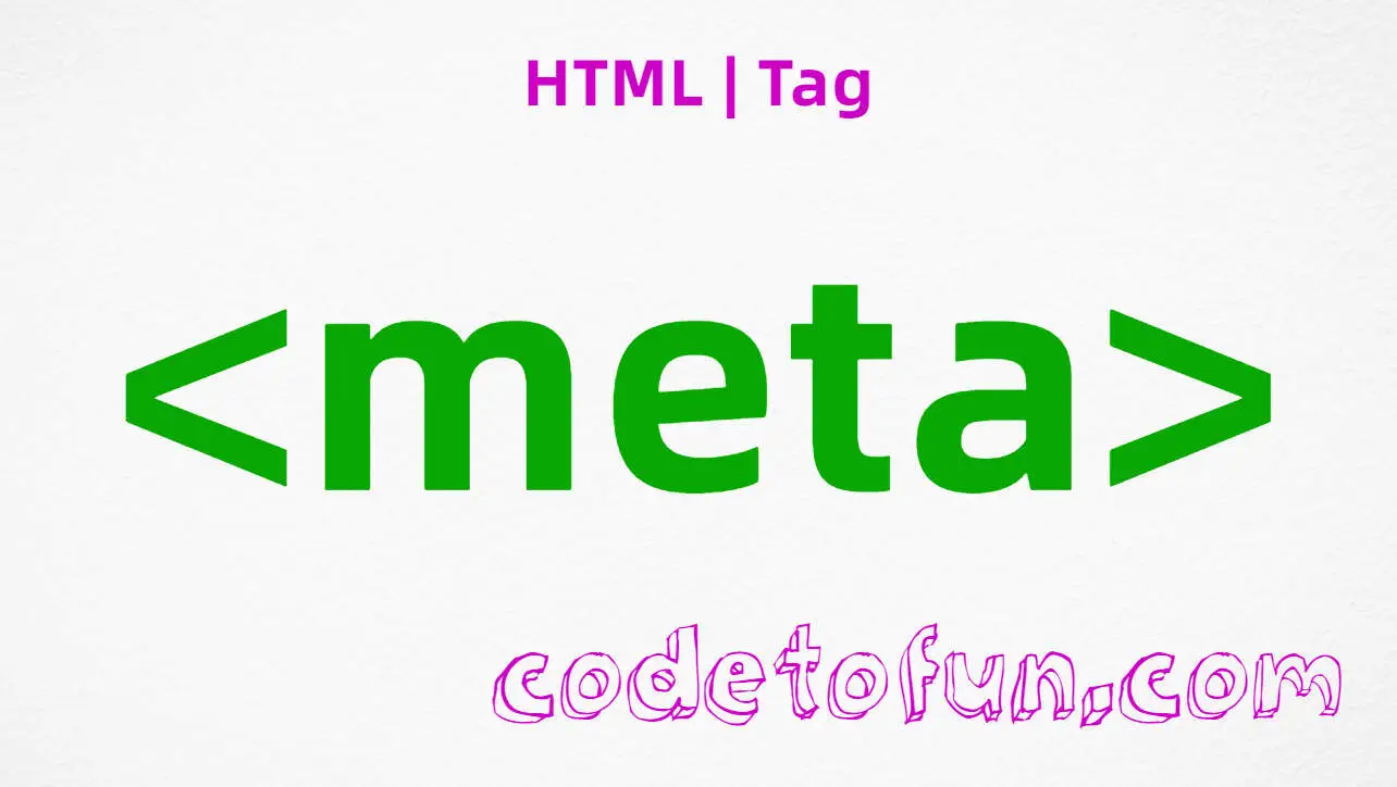 HTML meta Tag