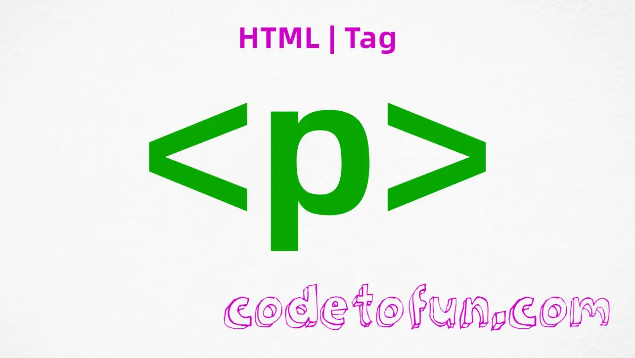 HTML p Tag