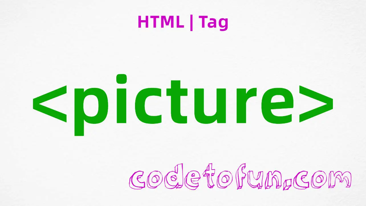 HTML picture Tag