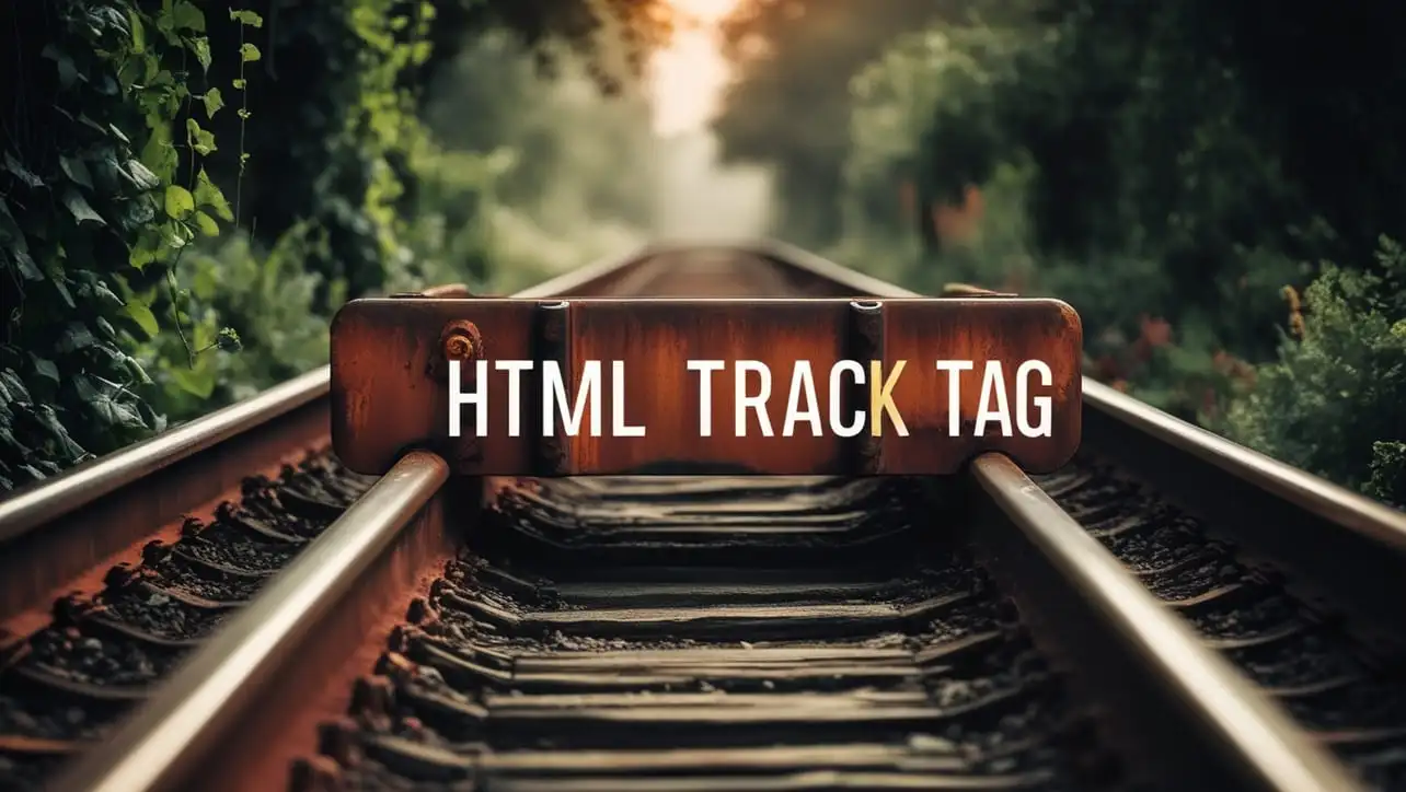 HTML track Tag