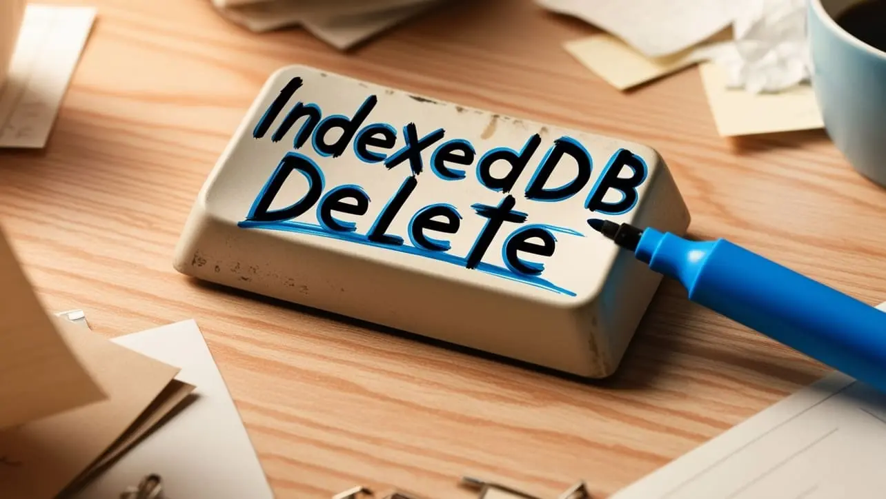 HTML IndexedDB Delete