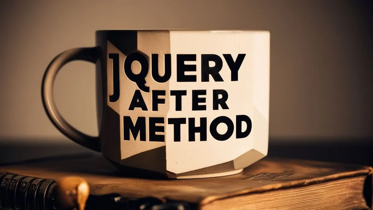 jQuery .after() Method