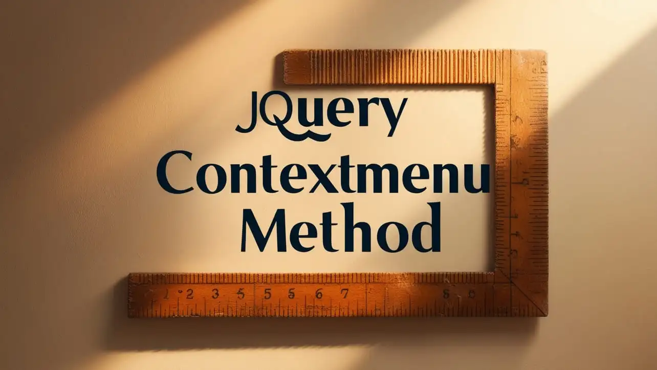 jQuery .contextmenu() Method