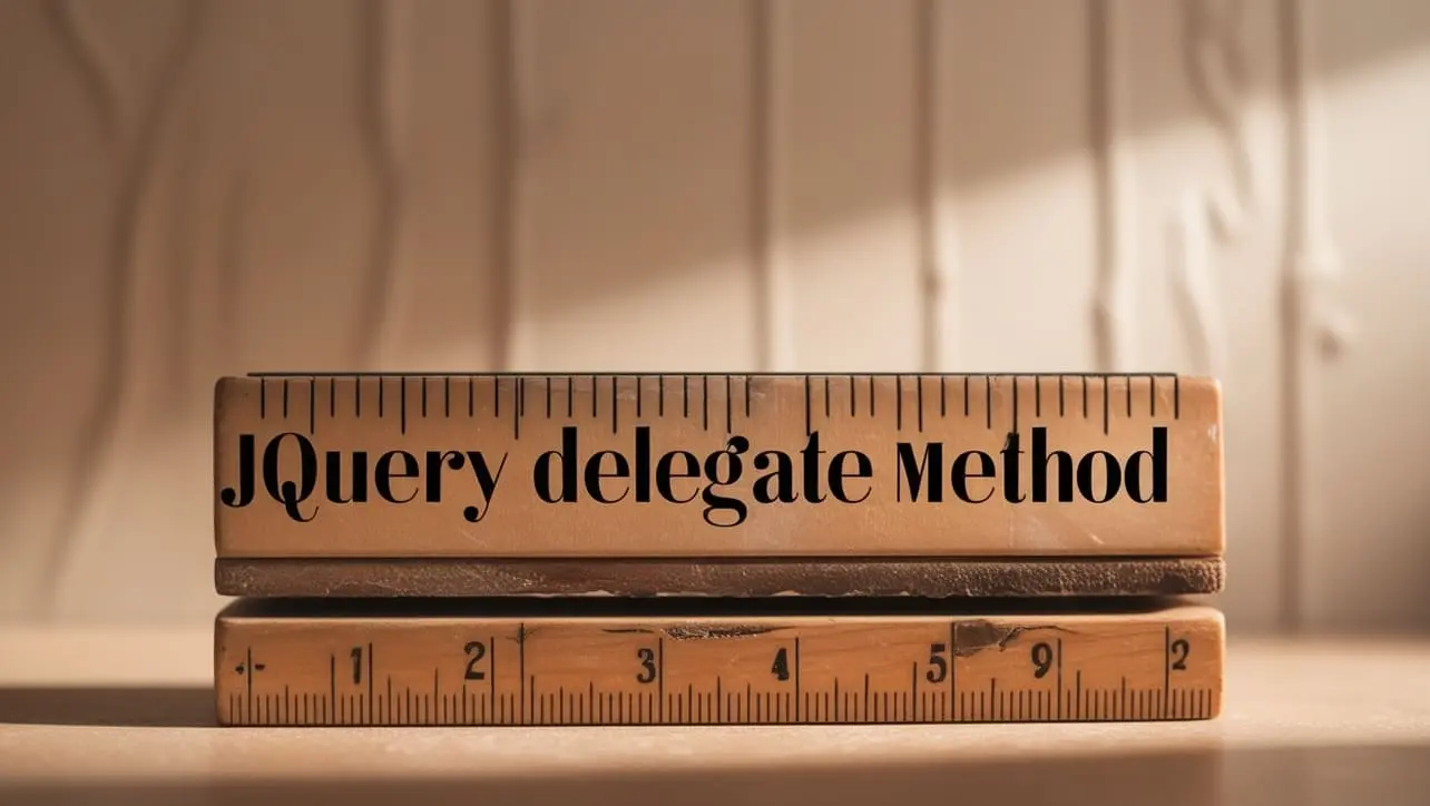 jQuery .delegate() Method