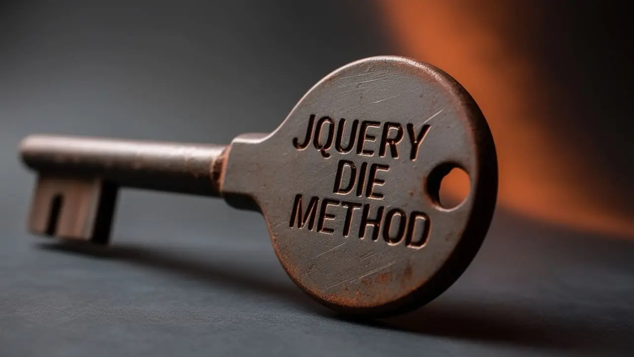 jQuery .die() Method