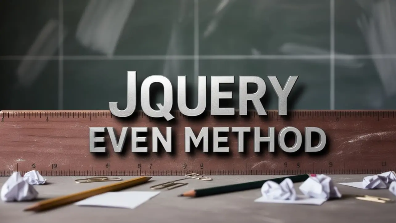 jQuery .even() Method