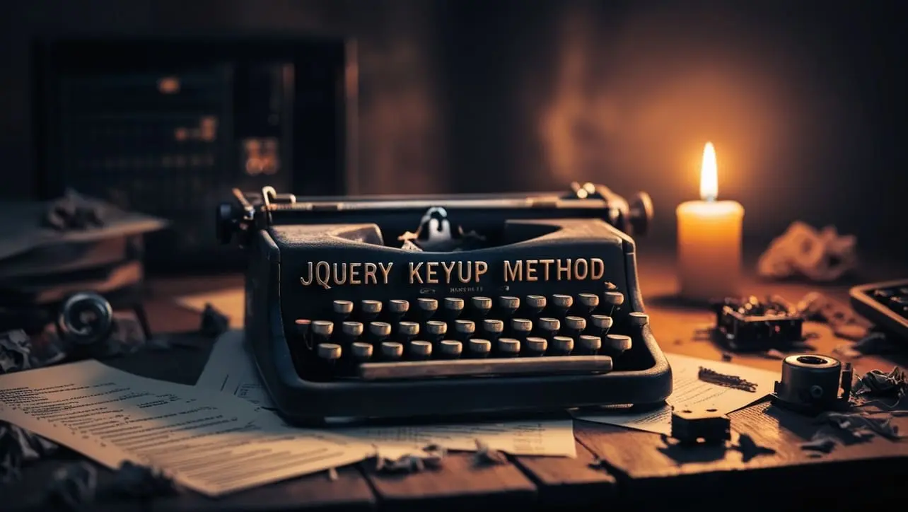 jQuery .keyup() Method