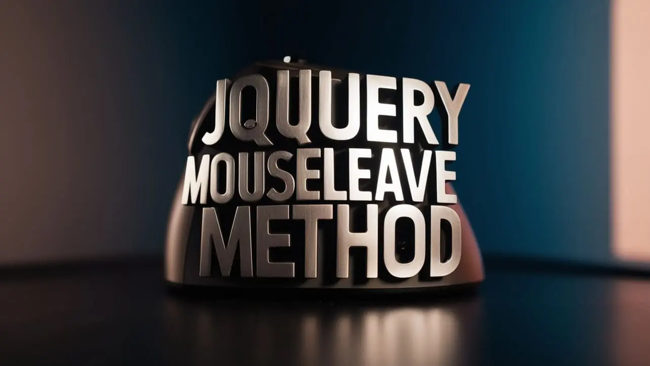 jQuery .mouseleave() Method