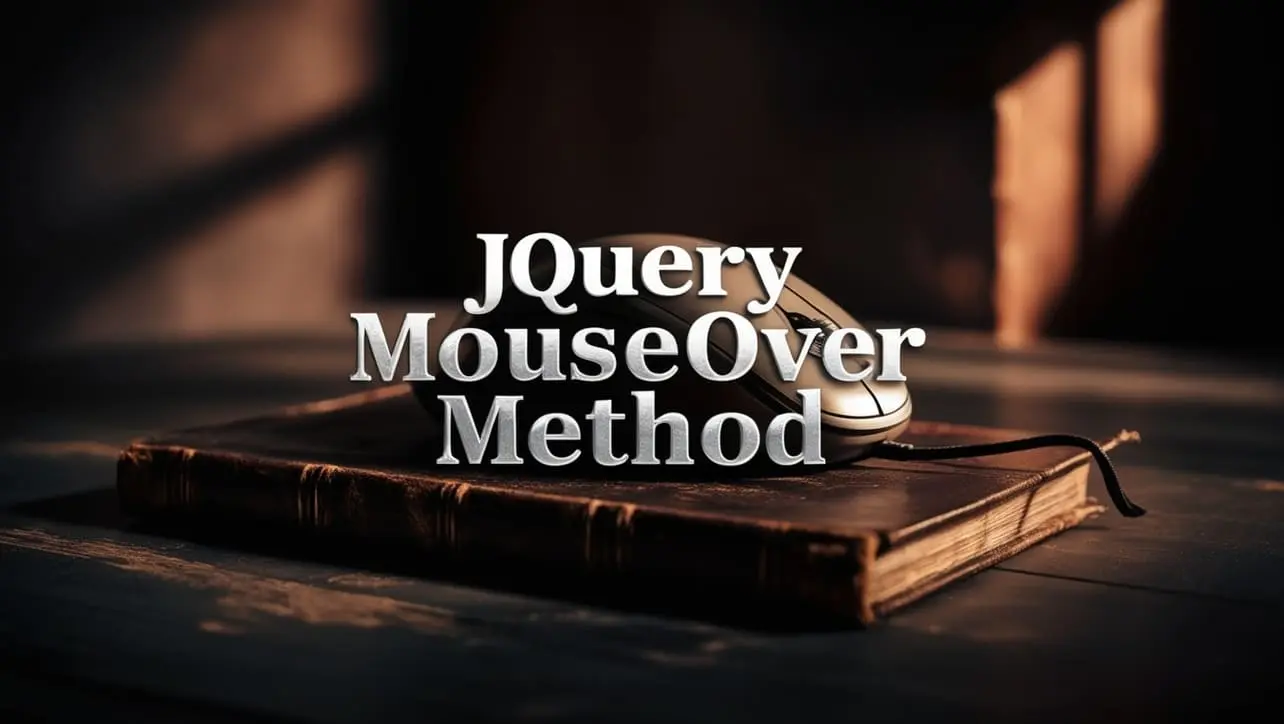 jQuery .mouseover() Method