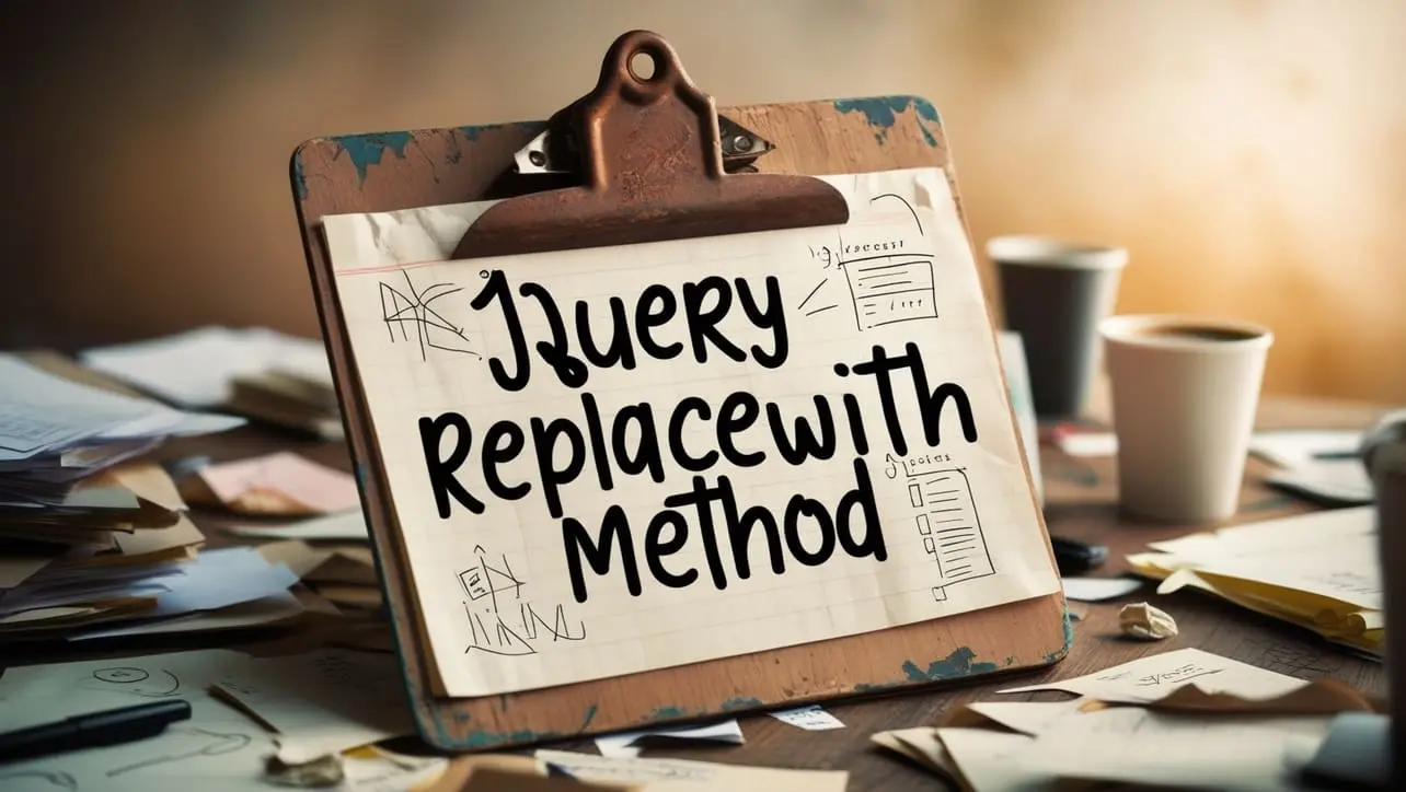 jQuery .replaceWith() Method