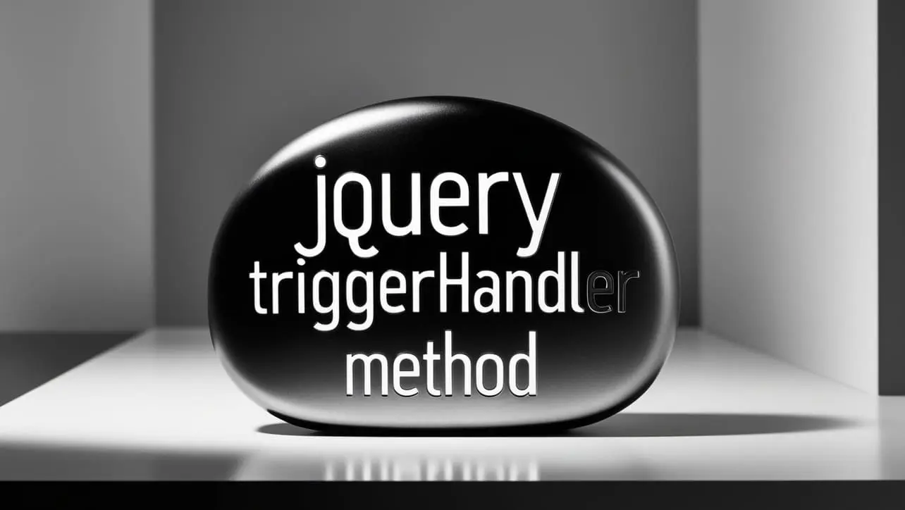 jQuery .triggerHandler() Method