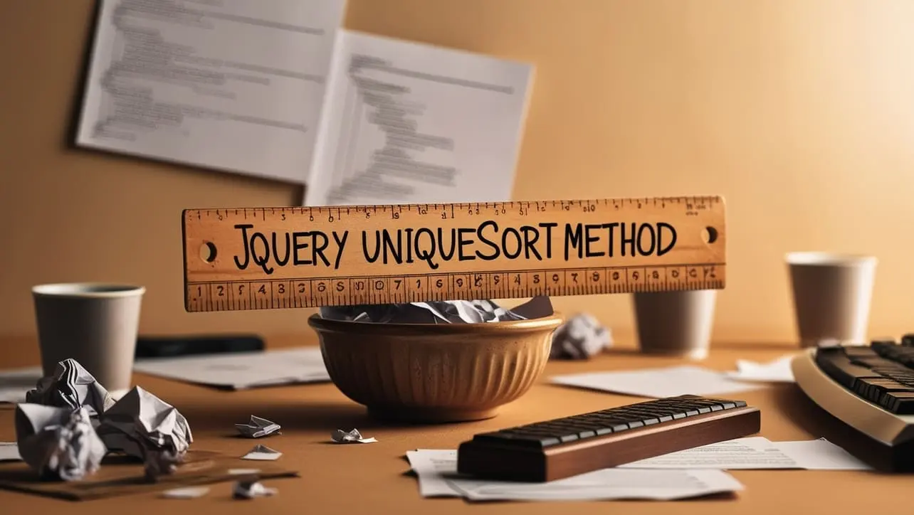 jQuery .uniqueSort() Method