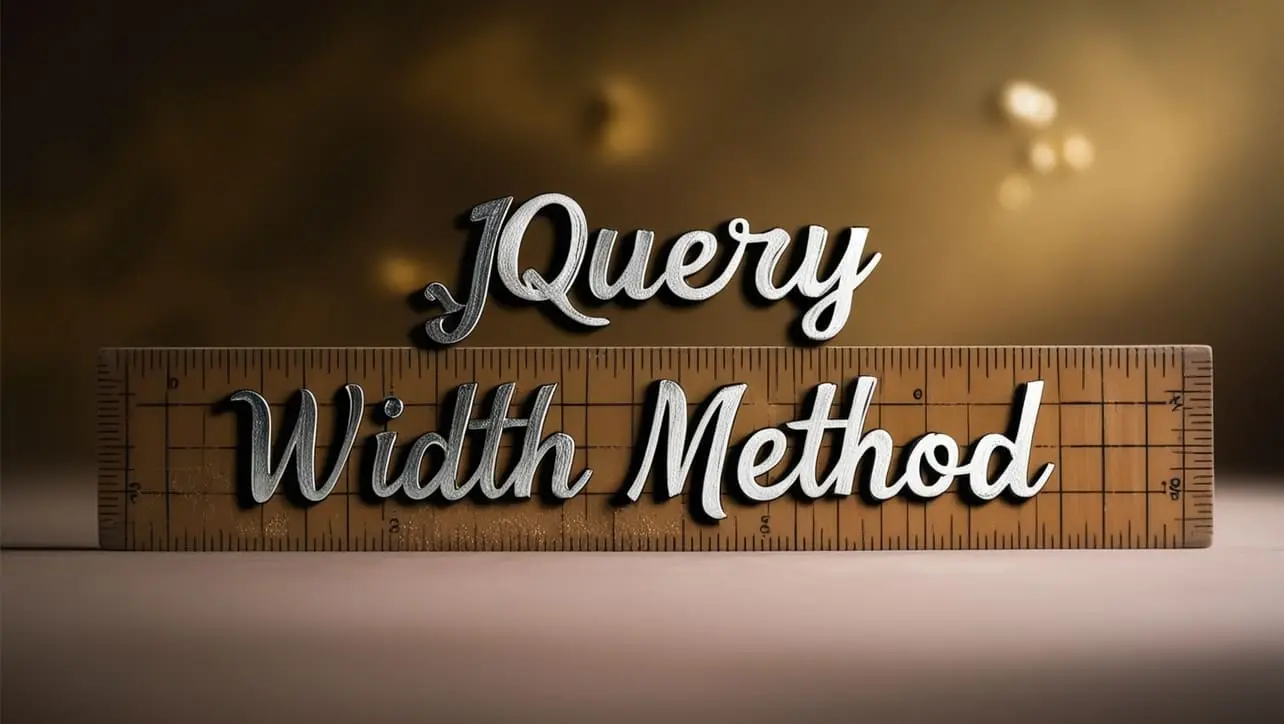 jQuery .width() Method