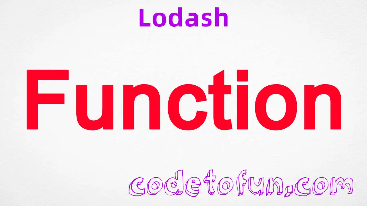 Lodash Function