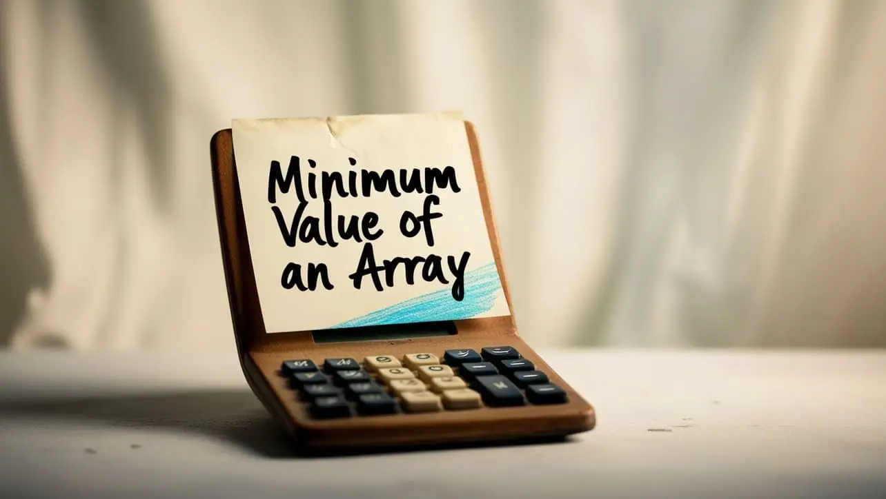 JavaScript Program to find Minimum Value of an Array