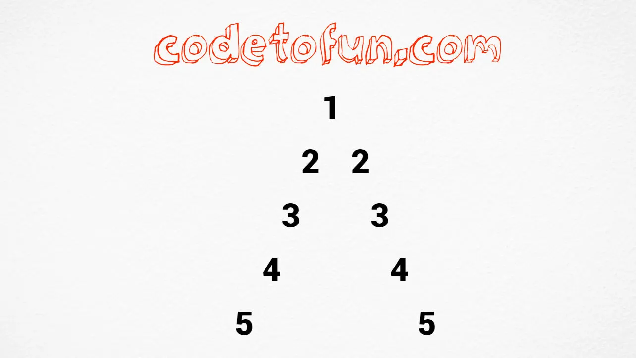 C++ Number Pattern 57