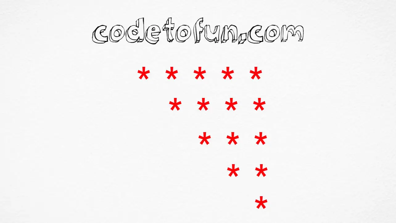 C Star Pattern 4