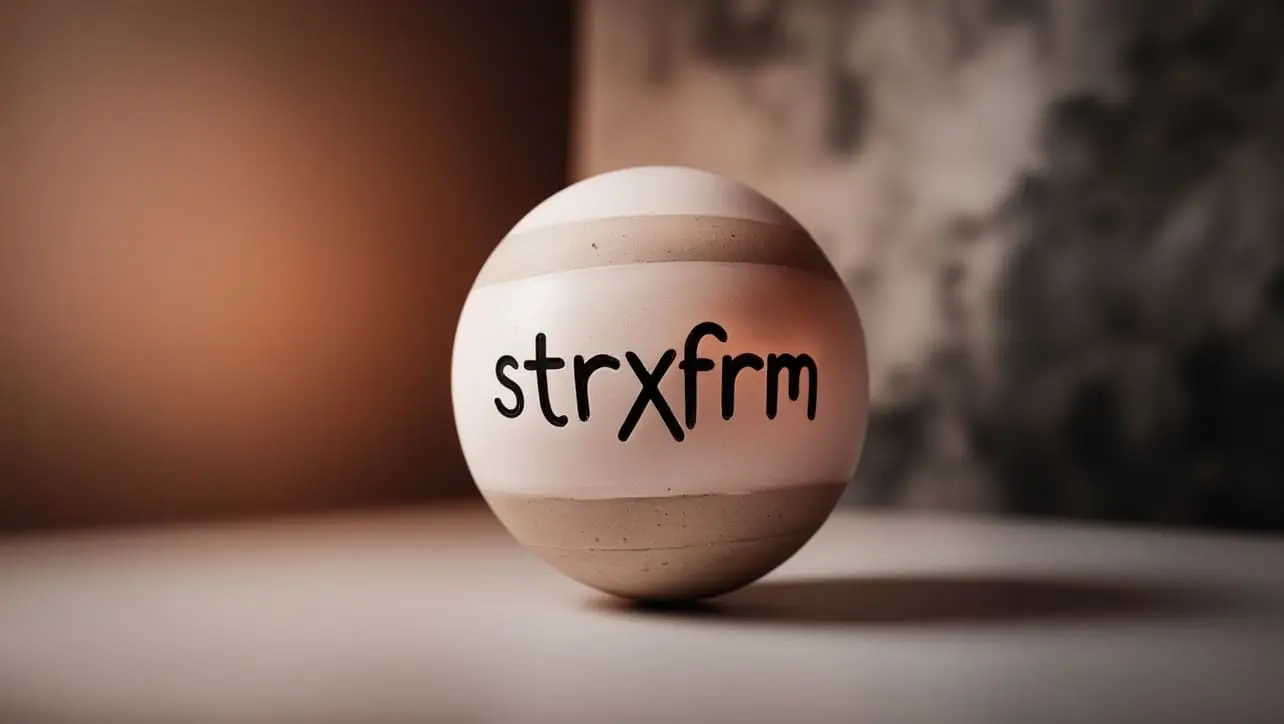 C strxfrm() Function